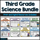 3rd Grade Science Bundle: Curriculum for the Entire Year- 