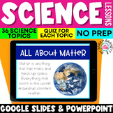 Third Grade Science Lessons and Quizzes