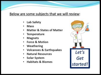 powerpoint presentation in science grade 3