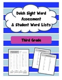 Third Grade Sight Word Assessment (Dolch)