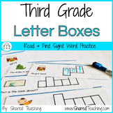 Third Grade Sight Word Letter Boxes