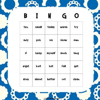 Third Grade Sight Words Bingo by Essential Elementary-Dianna Farchione