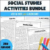 Ohio Social Studies: 3rd Grade Activities BUNDLE- Entire Y