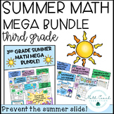 Third Grade Summer School Math Mega Bundle