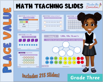 Preview of Third Grade Teaching Slides Block 1 Place Value