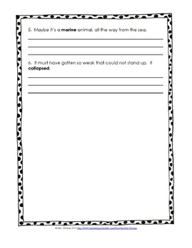 third grade vocabulary worksheets by amber thomas tpt