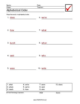 third grade vocabulary worksheets by stemtopics tpt