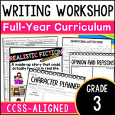 3rd Grade Writing Curriculum Bundle - Yearlong Writing Wor
