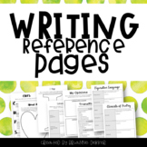 Writing Notebook Reference Pages