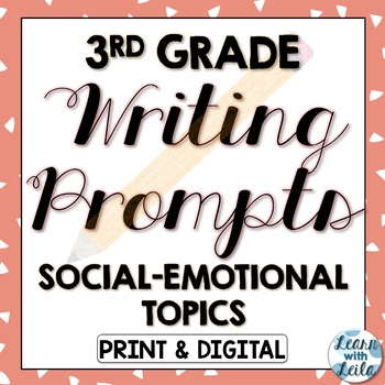 Preview of Third Grade Writing Prompts | Distance Learning Google Classroom