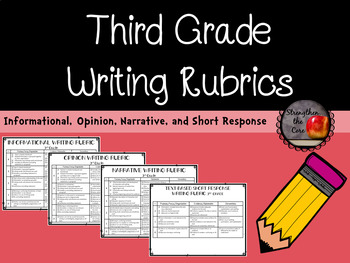 Preview of Third Grade Writing Rubrics