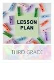 Third grade lesson plan for science week 12