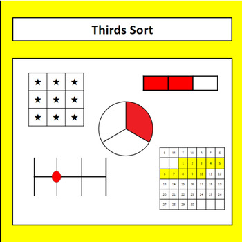 Preview of Thirds Sort