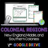 Thirteen Colonies New England, Middle, Southern Colonies D