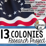 Thirteen Colonies Guided Research Project - 13 Colonies
