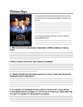 https://ecdn.teacherspayteachers.com/thumbitem/Thirteen-Days-Cuban-Missile-Crisis-Movie-Quiz-1657267088/original-631232-1.jpg