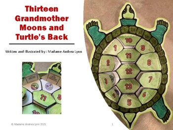 Preview of Thirteen Grandmother Moons and Turtle's Back