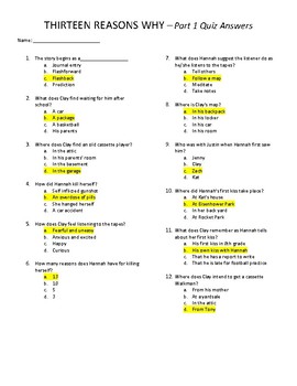 Speak Quizzes & Final Exam - Periods 1-4 with Answer Key