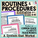 Classroom Procedures & Routines | Classroom Management