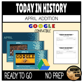 Preview of This Day In History: APRIL FREE Google Product 