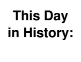 This Day In History- September