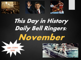 This Day in History Daily Bell Ringers with Video Links:  