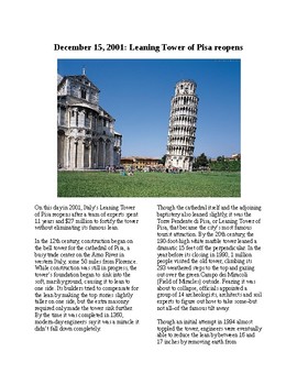 Реферат: The Leaning Tower Of Pisa Essay Research