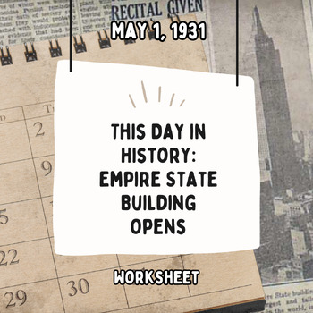 Preview of This Day in History: Empire State Building Opens (May 1, 1931)
