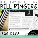 This Day in History Full Year Bell Ringers | Daily Languag