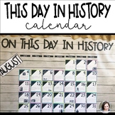 This Day in History | Historical Events Classroom Calendar