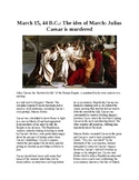 This Day in History - March 15: The Ides of March: Caesar 