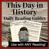 This Day in History News Informational Text Reading Student Guide