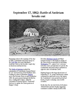 Battle of Antietam breaks out, September 17, 1862