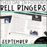 This Day in History September Bell Ringers | Daily Languag