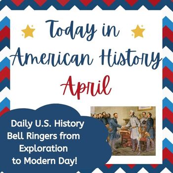 Preview of This Day in US History Bellringer w Interactive Journal + Bulletin Board Decor