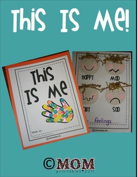 Preview of This Is Me (a keepsake "All About Me" book)
