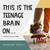 This Is The Teenage Brain On...Project (Instructions/Rubri