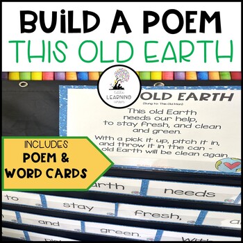 Preview of This Old Earth Build a Poem Pocket Chart Center