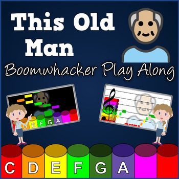 Preview of This Old Man -  Boomwhacker Play Along Video and Sheet Music