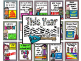 End of the Year Countdown Bulletin Board:  This Year Rocked!