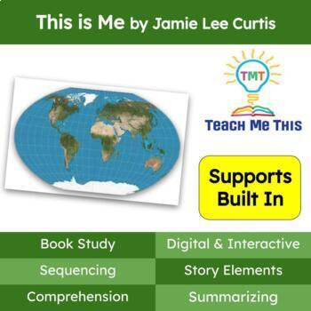 Preview of This is Me by Jamie Lee Curtis Read Aloud Activities