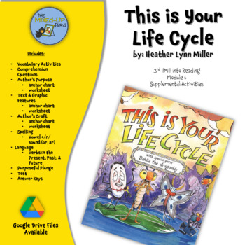 This Is Your Life Cycle Hmh Into Reading 3rd Supplemental Activities