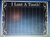 This is a chalkboard tooth chart!