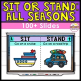 This or That Brain Break Activities for each season - 120 