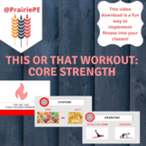 Core Strength Warm-up Activity