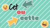 This or That - Cet ou Cette - ICEBREAKER