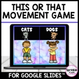 This or That Digital Movement Game