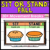 This or That - Fall Morning Meeting Activity & Brain Break