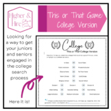 This or That Game: College Version PDF File