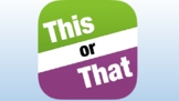 This or That Icebreaker, Online Shareable